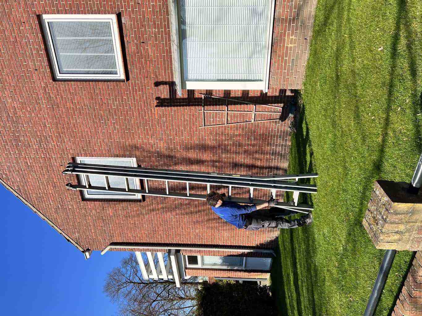 Nieuw-Vennep schoorsteenveger huis ladder